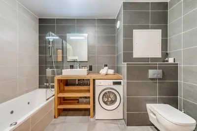 Salle de bains dans l'établissement Résidence Les Terrasses De La Vanoise - 4 Pièces pour 8 Personnes MAE-4683