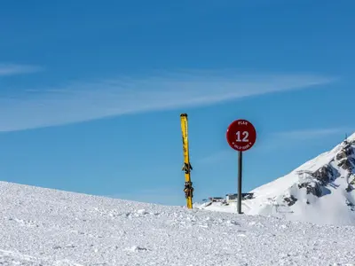L'établissement Appartement chaleureux avec Wi-Fi et parking à Val-d'Isère - FR-1-694-429 en hiver