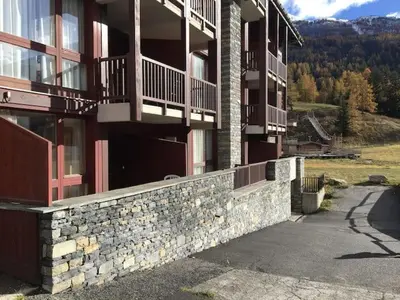 Vue générale sur la montagne ou vue sur la montagne depuis l'appartement