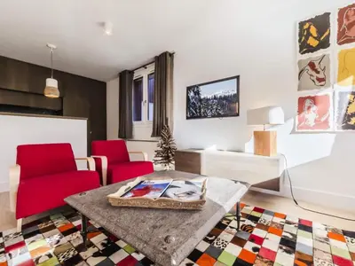 Télévision ou salle de divertissement dans l'établissement Chalet De Bellevarde - 5 Pièces pour 8 Personnes MAE-2933