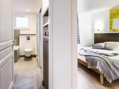 Un ou plusieurs lits dans un hébergement de l'établissement Chalet De Bellevarde - 5 Pièces pour 8 Personnes MAE-2933