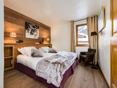 Un ou plusieurs lits dans un hébergement de l'établissement Résidence Squaw Valley - Appartement spacieux Au pieds des pistes Parking couvert MAE-2963