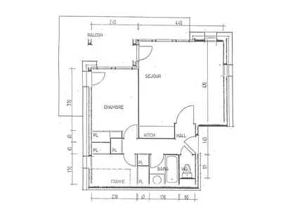 Plan de l'établissement Résidence Val D'isere Village - Appartement lumineux Au pied des pistes Parking couvert MAE-3103
