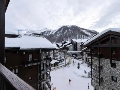 L'établissement Résidence Val D'isere Village - Appartement lumineux Au pied des pistes Parking couvert MAE-3103 en hiver