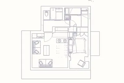 Plan de l'établissement Résidence Val D'isere Village - Appartement lumineux Au pied des pistes Parking couvert MAE-3113