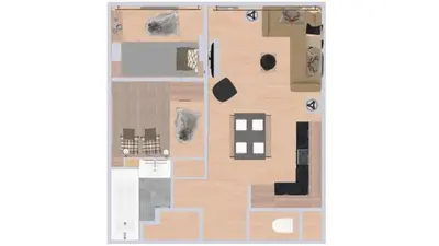 Plan de l'établissement Résidence Val D'isere Village - Appartement entièrement rénové, au pied des pistes MAE-3153