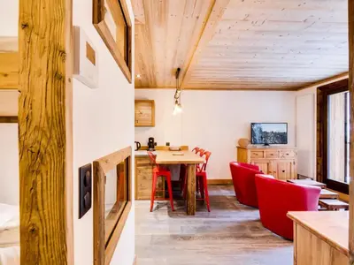 Télévision ou salle de divertissement dans l'établissement Résidence Grand Cocor - Appartement rénové Ski aux pieds MAE-3263
