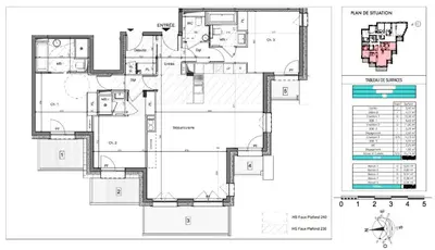 Plan de l'établissement Résidence Myrtilles - Appartement entièrement rénové Proche des pistes et des commerces Parking couvert MAE-7343