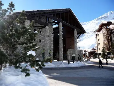Plan de l'établissement Résidence Val D'isere Village - Appartement confortable Au pieds des pistes Parking couvert MAE-7393