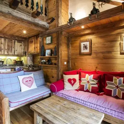 Chalet Lecommandeur - Appartement duplex confortable Ski aux pieds Balcon MAE-7423
