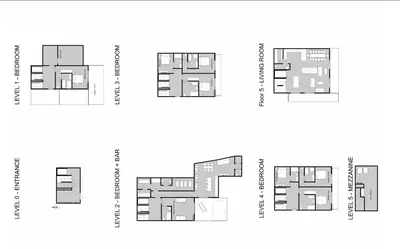 Plan de l'établissement Black Diamond - Tignes