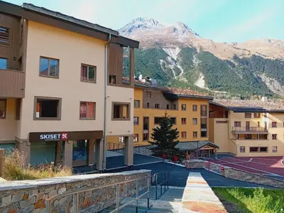 Vue générale sur la montagne ou vue sur la montagne depuis l'appartement