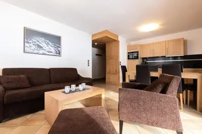 Cuisine ou kitchenette dans l'établissement Les Chalet De Flambeau - Appartement 3 pièces - 6 personnes MAE-9473