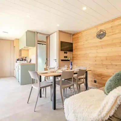 Résidence Camping La Buidonniere - Chalet confortable et lumineux en pleine nature MAE-1033