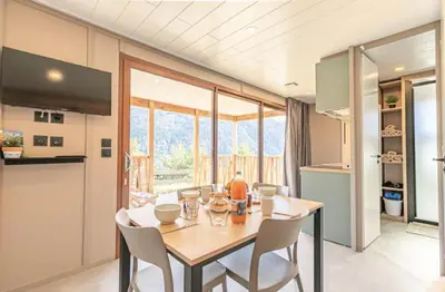 Plan de l'établissement Résidence Camping La Buidonniere - Chalet confortable et lumineux en pleine nature MAE-1053