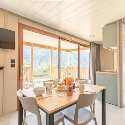 Résidence Camping La Buidonniere - Chalet confortable et lumineux en pleine nature MAE-1053