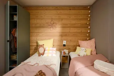 Plan de l'établissement Résidence Camping La Buidonniere - Chalet confortable et lumineux en pleine nature MAE-1063