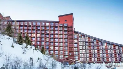 L'établissement Appartement plein sud ARC 2000 en hiver