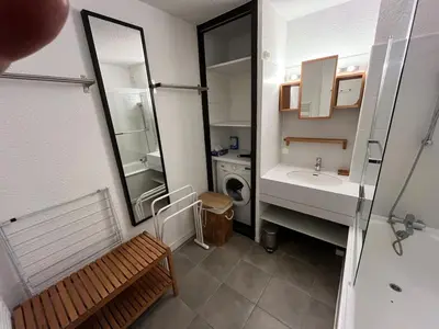 Salle de bains dans l'établissement Apartment for 6 or 7 people - Belle Plagne