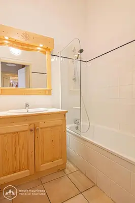 Plan de l'établissement Résidence Les Flocons D'argent - Ambiance petit chalet dans l'appartement au pied des pistes. MAE-0783