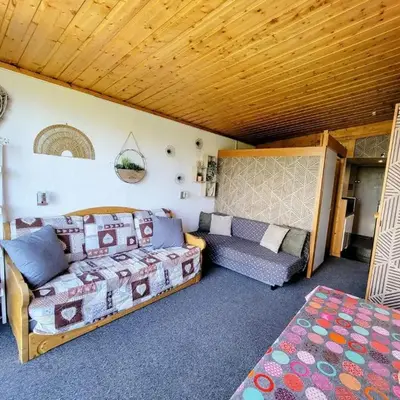 Studio cabine 4 pers au centre station avec WIFI - FR-1-346-583