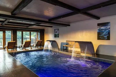 Piscine de l'établissement Black Diamond - Chalet Ubud ou située à proximité