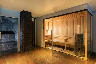 Un ou plusieurs lits dans un hébergement de l'établissement Black Diamond - Chalet Babylon