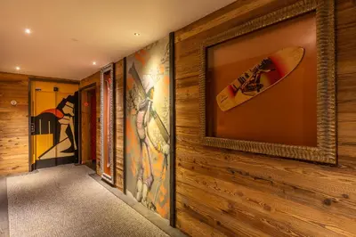 Plan de l'établissement Black Diamond - Chalet Babylon