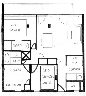 Plan de l'établissement Résidence Val D'isere Village - Appartement confortable Ski aux pieds Parking couvert MAE-7373