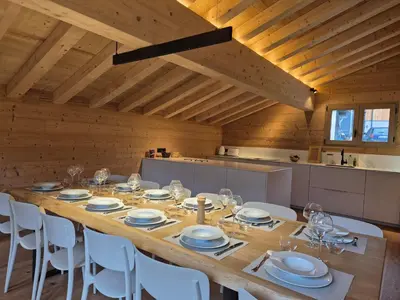 Plan de l'établissement Somptueux Chalet 12 personnes - Villaroger