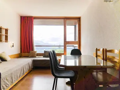 Un ou plusieurs lits dans un hébergement de l'établissement Résidence Arandelieres - Appartement 2 pièces 5 personnes à Arc 1800 au pied des commerces et proche des pistes dans le quartier des Villards MAE-4803