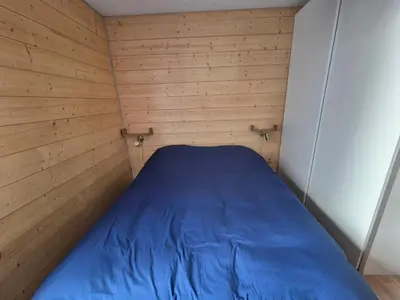 Un ou plusieurs lits dans un hébergement de l'établissement Charmant T2 centre Val Claret Tignes