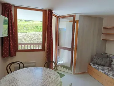 Un ou plusieurs lits dans un hébergement de l'établissement Paradiski proches pistes et commerces vallandry