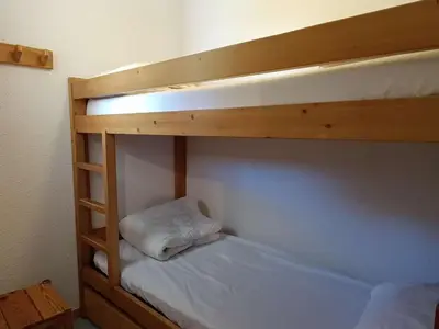 Un ou plusieurs lits dans un hébergement de l'établissement Paradiski proches pistes et commerces vallandry