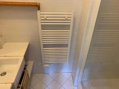 Salle de bains dans l'établissement Paradiski pied des pistes plan peisey