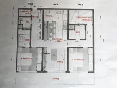 Plan de l'établissement Résidence Le Dome - Superbe 3 pieces cabine · Centre station MAE-7343