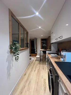 Cuisine ou kitchenette dans l'établissement Cocoon BellePlagne