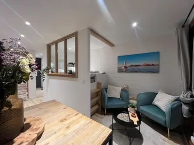 Coin salon dans l'établissement Cocoon BellePlagne