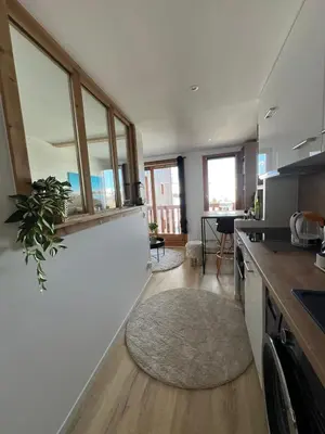 Cuisine ou kitchenette dans l'établissement Cocoon BellePlagne
