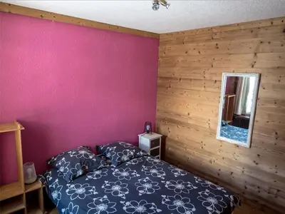 Un ou plusieurs lits dans un hébergement de l'établissement Beau T2 6 pers Tignes Val Claret le Pramecou
