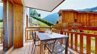 Plan de l'établissement New - South-facing terrace, parking, 300 m slopes