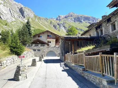 Vue générale sur la montagne ou vue sur la montagne depuis l'appartement