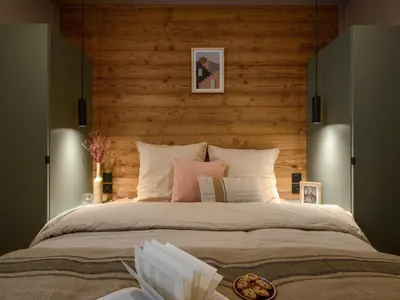 Plan de l'établissement Chalet lumineux 4 pers à Aussois avec transats - FR-1-840-57