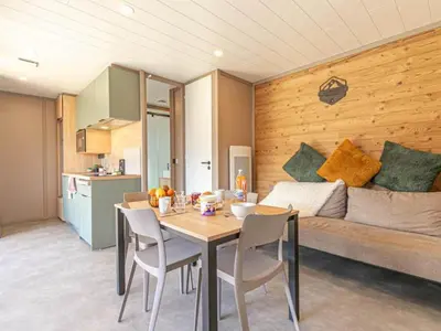 Plan de l'établissement Chalet lumineux 4 pers à Aussois avec transats - FR-1-840-57