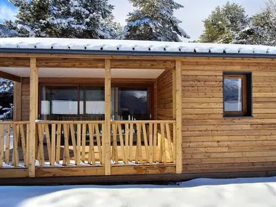 Plan de l'établissement Chalet lumineux 4 pers à Aussois avec transats - FR-1-840-57