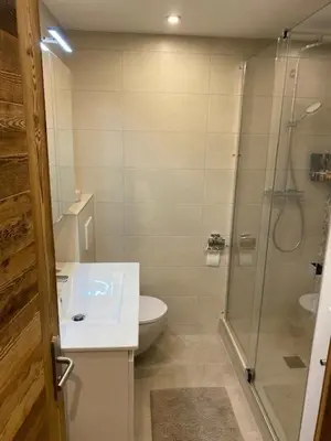 Salle de bains dans l'établissement Fully Renovated 55m2 Apartment in Val Claret