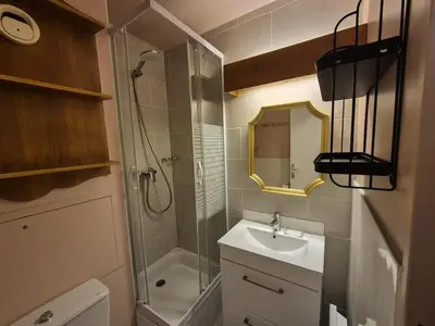 Salle de bains dans l'établissement Charmant studio - Val Claret 4pers