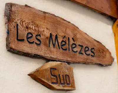 Certificat, récompense, panneau ou autre document affiché dans l'établissement Chalet Les Mélèzes Sud