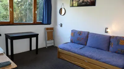 Coin salon dans l'établissement Résidence Nova - Studio pour 2 Personnes MAE-1233