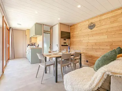 Plan de l'établissement Chalet confortable 4 pers, vue montagne, terrasse - FR-1-840-55